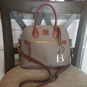 Dooney & Bourke Satchel pebbled leather